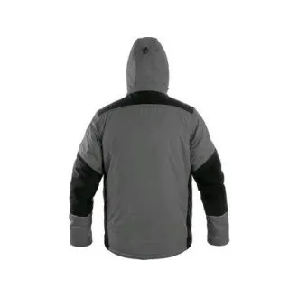 Bunda CXS BALTIMORE, pánská, šedo - černá, vel. 5XL Bunda CXS BALTIMORE, pánská, šedo - černá, vel. 5XL