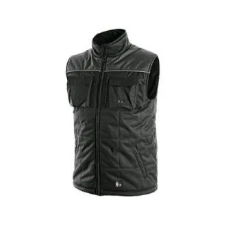 Vesta CXS SEATTLE, pánská, zimní, fleece, černo-šedá, vel. M Vesta CXS SEATTLE, pánská, zimní, fleece, černo-šedá, vel. M
