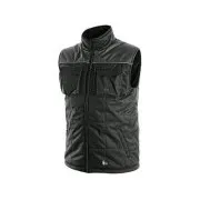 Vesta CXS SEATTLE, pánská, zimní, fleece, černo-šedá, vel. L