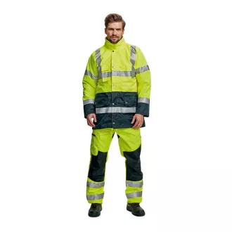 BI ROAD bunda HV oranžová/navy M BI ROAD bunda HV oranžová/navy M