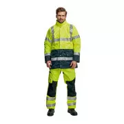 BI ROAD bunda HV oranžová/navy XL