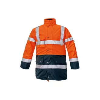 BI ROAD bunda HV oranžová/navy XXXL BI ROAD bunda HV oranžová/navy XXXL