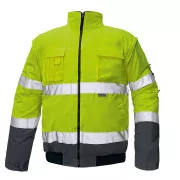 CLOVELLY pilot bunda HV žlutá XL