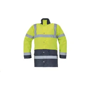SEFTON bunda HV žlutá/navy XS SEFTON bunda HV žlutá/navy XS