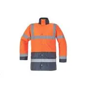 SEFTON bunda HV oranžová/navy S
