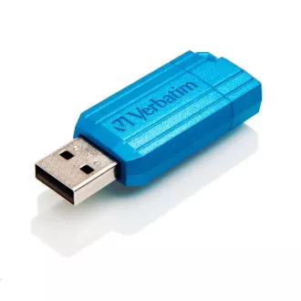 VERBATIM Flash Disk 32GB Store 'n' Go PinStripe, karibská modrá VERBATIM Flash Disk 32GB Store 'n' Go PinStripe, karibská modrá