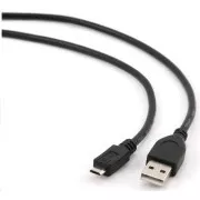 GEMBIRD Kabel USB 2.0 A-Micro B propojovací 0, 5m (černý)