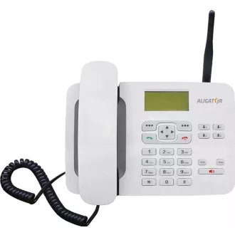 Aligator GSM stolní telefon T100, černá Aligator GSM stolní telefon T100, černá