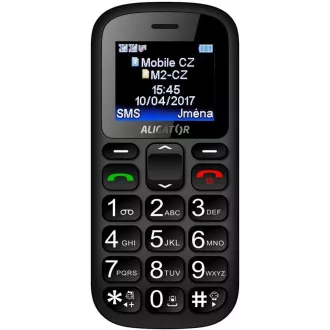 Aligator A321 Senior Dual SIM, červená-černá + nabíjecí stojánek Aligator A321 Senior Dual SIM, červená-černá + nabíjecí stojánek