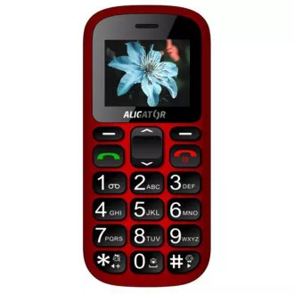 Aligator A321 Senior Dual SIM, červená-černá + nabíjecí stojánek Aligator A321 Senior Dual SIM, červená-černá + nabíjecí stojánek