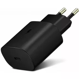 Samsung cestovní nabíječka EP-TA800XWE, Quickcharge 25W, kabel USB-C, bílá Samsung cestovní nabíječka EP-TA800XWE, Quickcharge 25W, kabel USB-C, bílá