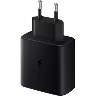 Samsung cestovní nabíječka EP-T4510XBE, Fast Charging 45W, USB-C + datový kabel USB-C, černá Samsung cestovní nabíječka EP-T4510XBE, Fast Charging 45W, USB-C + datový kabel USB-C, černá