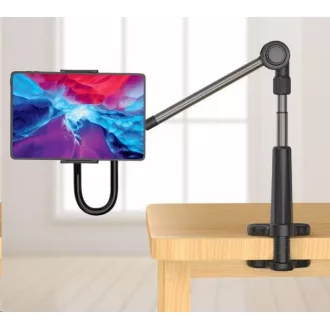 FIXED univerzální držák RELAX na tablet/telefon pro upevnění na stůl s otočným a nastavitelným ramenem, černá FIXED univerzální držák RELAX na tablet/telefon pro upevnění na stůl s otočným a nastavitelným ramenem, černá