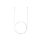 Samsung datový kabel EP-DX310JWE, USB-C/USB-C, 3A, 1, 8 m, bílá (bulk)