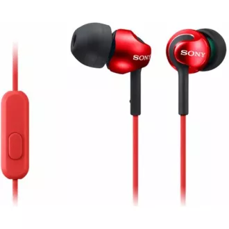SONY stereo sluchátka MDR-EX110AP, černá SONY stereo sluchátka MDR-EX110AP, černá