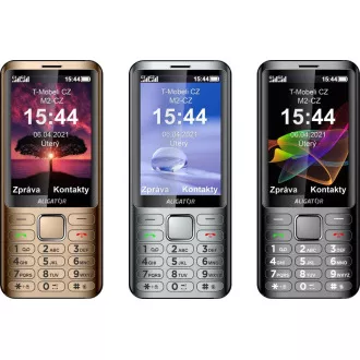 Aligator D950 Dual SIM, stříbrná Aligator D950 Dual SIM, stříbrná