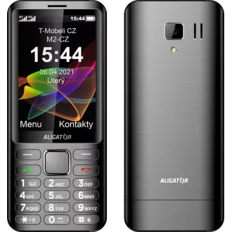 Aligator D950 Dual SIM, stříbrná Aligator D950 Dual SIM, stříbrná