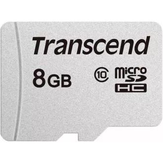 TRANSCEND MicroSDHC karta 8GB 300S, Class 10, bez adaptéru