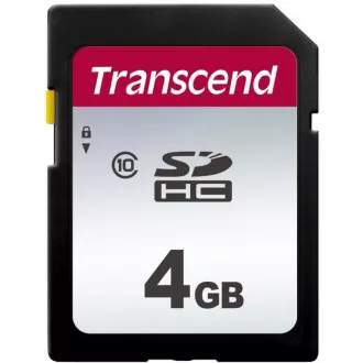 TRANSCEND SDHC karta 4GB 300S, Class 10 (R:20/W:10 MB/s) TRANSCEND SDHC karta 4GB 300S, Class 10 (R:20/W:10 MB/s)