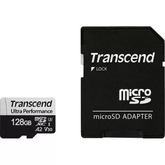 TRANSCEND MicroSDXC karta 128GB 340S, UHS-I U3 A2 Ultra Performace 160/125 MB/s TRANSCEND MicroSDXC karta 128GB 340S, UHS-I U3 A2 Ultra Performace 160/125 MB/s
