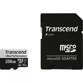 TRANSCEND MicroSDXC karta 256GB 340S, UHS-I U3 A2 Ultra Performace 160/125 MB/s TRANSCEND MicroSDXC karta 256GB 340S, UHS-I U3 A2 Ultra Performace 160/125 MB/s