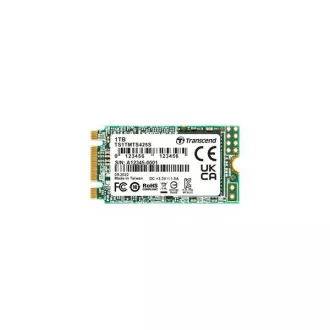 TRANSCEND SSD 425S 1TB, M.2 2242 SSD, SATA3 B+M Key, TLC TRANSCEND SSD 425S 1TB, M.2 2242 SSD, SATA3 B+M Key, TLC
