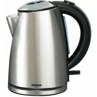 Orava VK-3712 rychlovarná konvice, 1600 W, 1.2 l, automatické vypnutí, stříbrná Orava VK-3712 rychlovarná konvice, 1600 W, 1.2 l, automatické vypnutí, stříbrná