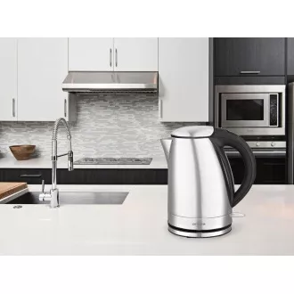Orava VK-3217 S rychlovarná konvice, 2000 W, 1.7 l, automatické vypnutí, stříbrná Orava VK-3217 S rychlovarná konvice, 2000 W, 1.7 l, automatické vypnutí, stříbrná