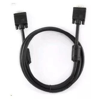 GEMBIRD Kabel VGA propojovací 5m, černý (HD15M/M, dvojité stínění, feritová jádra) GEMBIRD Kabel VGA propojovací 5m, černý (HD15M/M, dvojité stínění, feritová jádra)