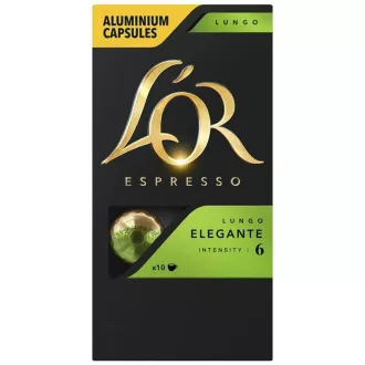 NESPRESSO LUNGO ELEGANTE KAPSLE 10ks LOR NESPRESSO LUNGO ELEGANTE KAPSLE 10ks LOR