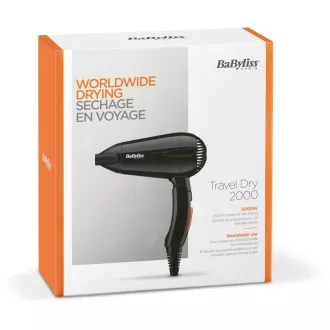 5344E Vysoušeč vlasů cestovní BaByliss 5344E Vysoušeč vlasů cestovní BaByliss