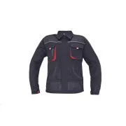 FF CARL BE-01-002 bunda černá/červená 54