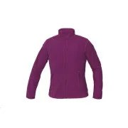 GOMTI bunda fleece dámská tm. růžová XL
