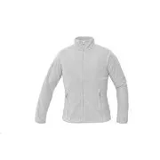 GOMTI bunda fleece dámská bílá XL