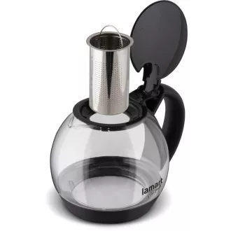 LT7058 KONVICE SKLO 2L ČERNÁ BULB LAMART LT7058 KONVICE SKLO 2L ČERNÁ BULB LAMART