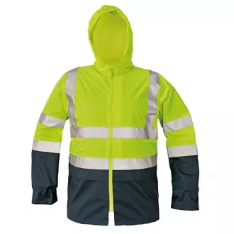 EPPING bunda HV žlutá/navy S EPPING bunda HV žlutá/navy S