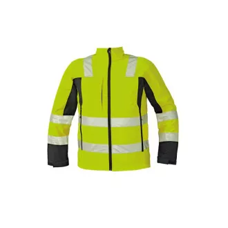 MALTON softshell. bunda HV žlutá XL MALTON softshell. bunda HV žlutá XL