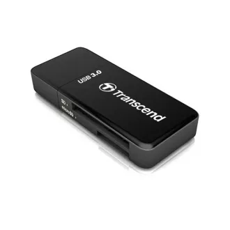 TRANSCEND Card Reader F5, USB 3.0, Black TRANSCEND Card Reader F5, USB 3.0, Black
