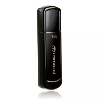 TRANSCEND Flash Disk 64GB JetFlash®350, USB 2.0 (R:16/W:6 MB/s) černá TRANSCEND Flash Disk 64GB JetFlash®350, USB 2.0 (R:16/W:6 MB/s) černá