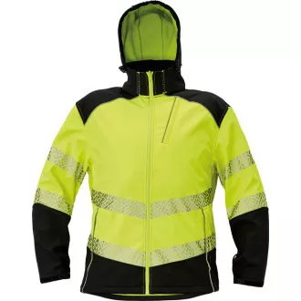 KNOXFIELD PROFI HV softsh.bunda žl. 3XL KNOXFIELD PROFI HV softsh.bunda žl. 3XL