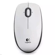 Logitech Mouse B100, white