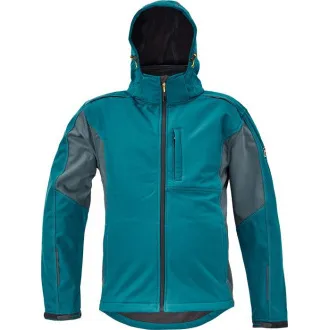 DAYBORO softshell bunda petrolejová 4XL DAYBORO softshell bunda petrolejová 4XL