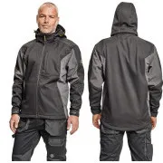 DAYBORO softshell bunda tm.hnědá 4XL