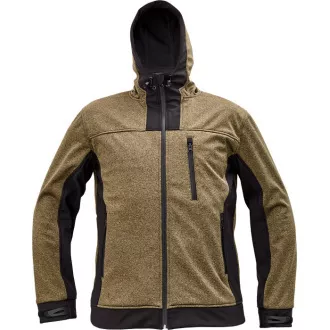 HUYER SOFTSHELL bunda béžová XXL HUYER SOFTSHELL bunda béžová XXL