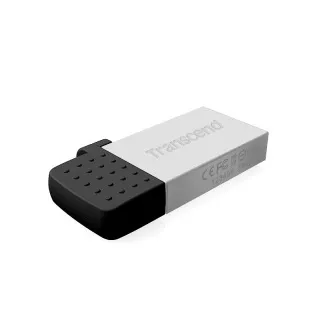 TRANSCEND Flash Disk 16GB JetFlash®380S, USB 2.0/micro USB (R:20/W:5 MB/s) stříbrná TRANSCEND Flash Disk 16GB JetFlash®380S, USB 2.0/micro USB (R:20/W:5 MB/s) stříbrná
