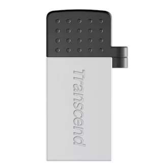TRANSCEND Flash Disk 16GB JetFlash®380S, USB 2.0/micro USB (R:20/W:5 MB/s) stříbrná TRANSCEND Flash Disk 16GB JetFlash®380S, USB 2.0/micro USB (R:20/W:5 MB/s) stříbrná