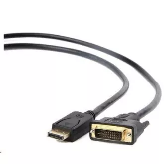 GEMBIRD Kabel DisplayPort - DVI propojovací 1, 8m (M/M) GEMBIRD Kabel DisplayPort - DVI propojovací 1, 8m (M/M)