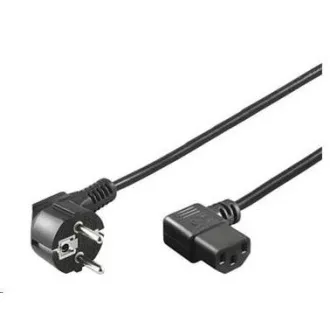 PREMIUMCORD Kabel napájecí 230V 5m úhlový 90st PREMIUMCORD Kabel napájecí 230V 5m úhlový 90st