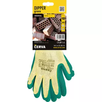 DIPPER rukavice blistr zelená 11 DIPPER rukavice blistr zelená 11
