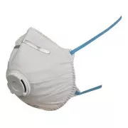 Filtrační polomaska CXS SPIRO P2, tvarovaná s ventilkem